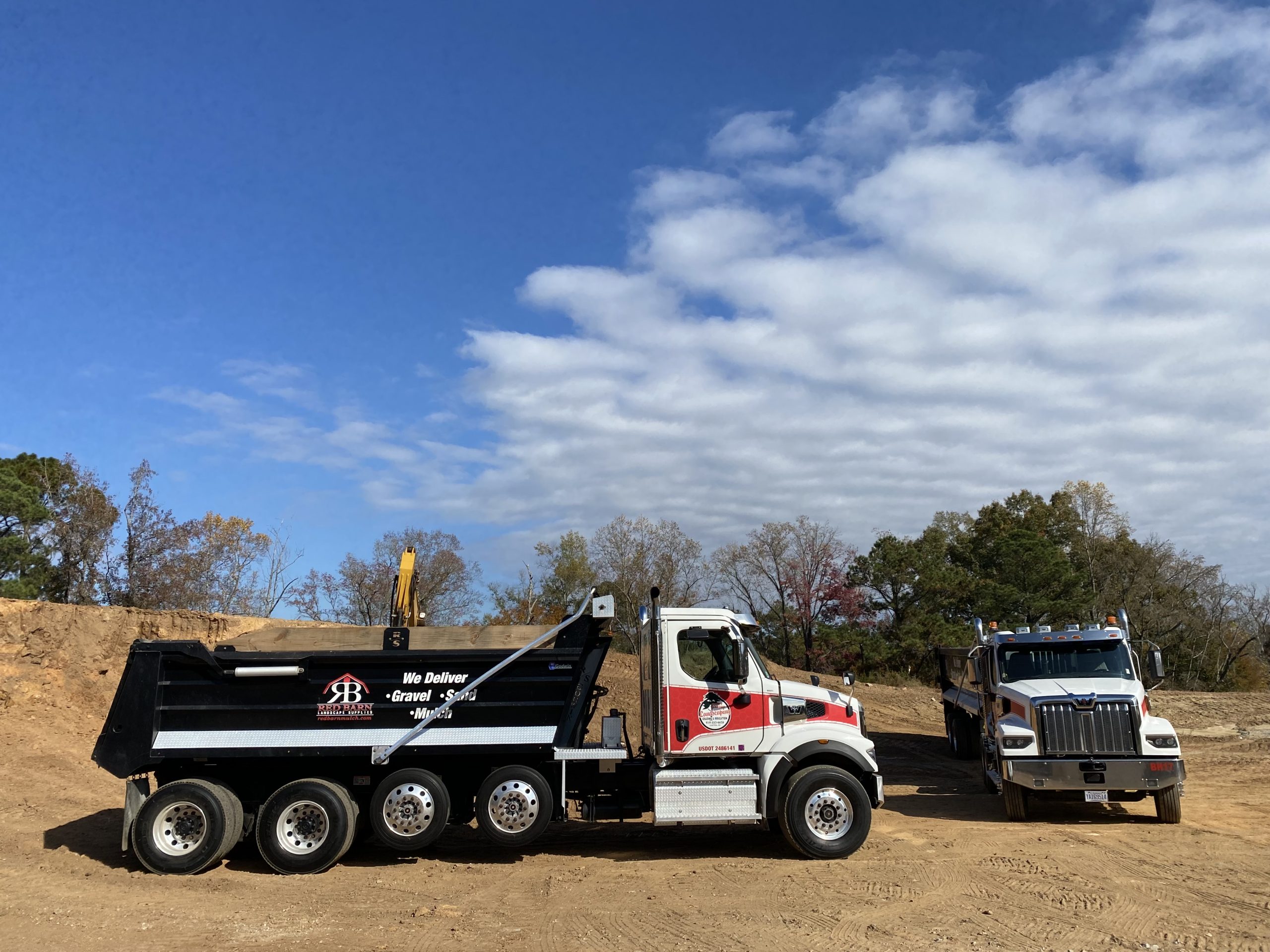 Bobby Hardee Landscaping Trucks