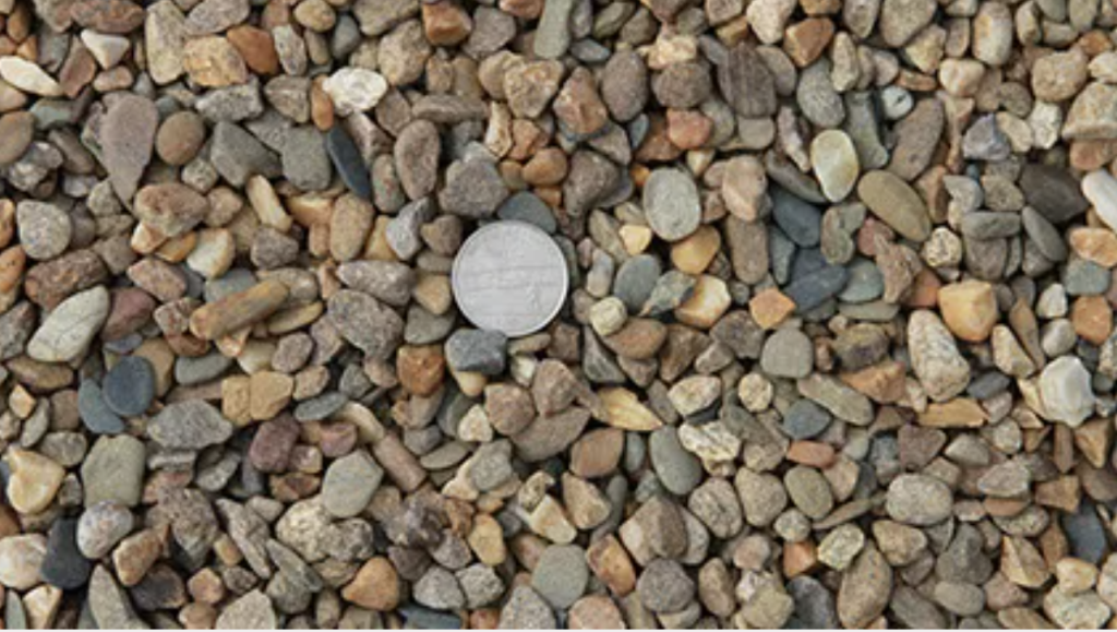 River rock stone for landscaping