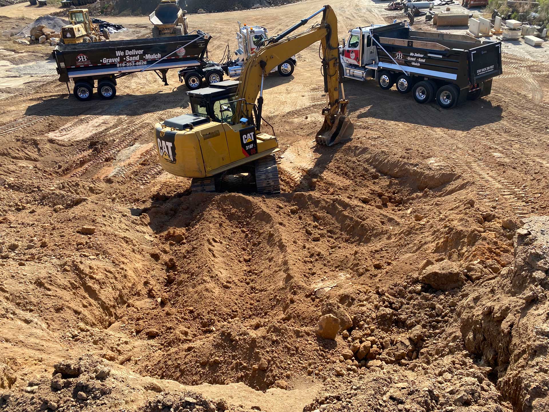 grading and lot prep