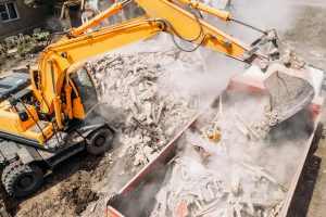 Demolition of dilapidated housing for new development